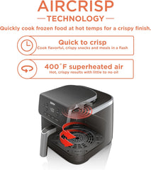Ninja Air Fryer Pro XL 7-in-1, Max Crisp Tech, 450F for Hotter, Crispy Results, 6.5 QT Capacity fits 9lb wings, Max Crisp, Broil, Air Fry, Roast, Bake, Reheat, Dehydrate, Space Saving, Grey, AF182AMZ