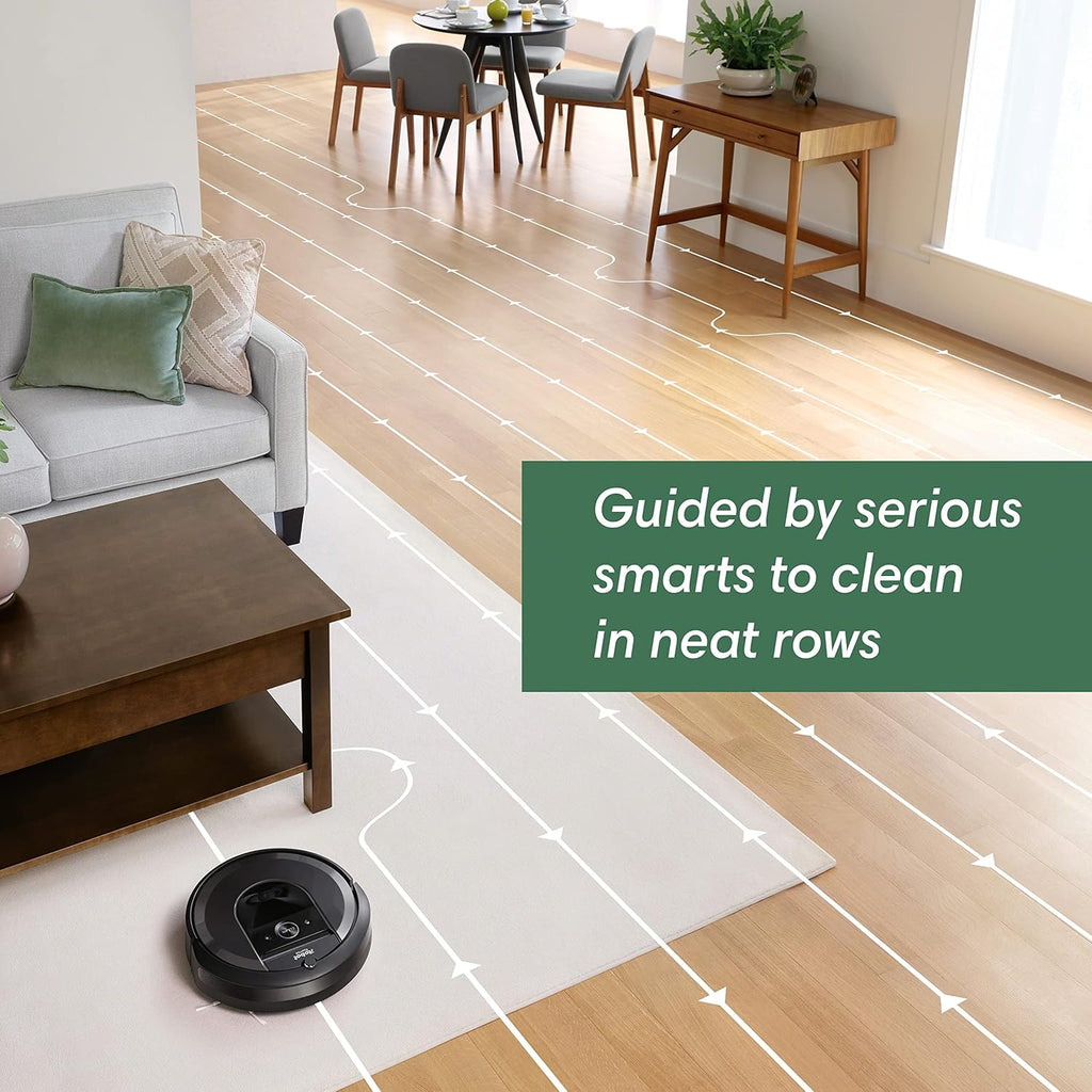 iRobot Roomba Combo j5+ Self-Emptying Robot Vacuum & Mop – Identifies and Avoids Obstacles Like Pet Waste & Cords, Empties Itself for 60 Days, Clean by Room with Smart Mapping, Works with Alexa